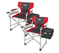 Pack 2 sillas camping director c/mesa y bolsa térmica aktive 52 cm