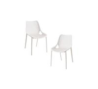 Pack 2 sillas kusin - blanco