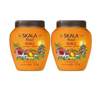 Pack 2 - SKALA Crema ACONDICIONADORA Manga E CASTANHA para 1000ML, Negro, Estandar