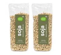 Pack 2 Soja Texturizada Media Eco Basic Bio 200 g, Proteína Vegetal Ecológica para Guisos, Salsas, Rellenos, Boloñesa Vegetal y Recetas Veganas, Total 400 g