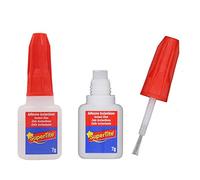 Pack 2 Super glue pegamento adhesivo instantáneo con Pincel 7g (2x7g Pincel)