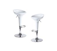 Regalos Miguel - Packs Taburetes Altos - Pack 2 Taburetes Madison - Blanco
