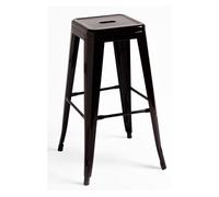 Pack 2 taburetes torix altos - negro