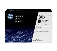 HP 80X CF280XD, Negro, Cartuchos Tóner de Alta Capacidad Originales, Pack de 2, para impresoras HP LaserJet Pro 400 M401a, 400M401d, 400M401dn, 400 M401dw, 400 MFP M425dn, 400MFP M425dw y 400 M401dne