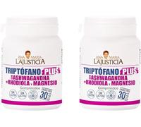 Pack 2 Triptófano Plus con Ashwagandha, Rhodiola y Magnesio - 120 Comprimidos | Apoyo al Bienestar Emocional, Estado de Ánimo y Relajación Natural | Suplemento Premium para Vitalidad y Equilibrio