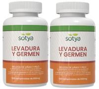 Pack 2 und. Levadura de Cerveza y Germen de Trigo 600mg 550comp