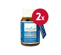 Pack 2 Unidades Luteina 20Mg. Crocina 30Cap. Estado Puro de
