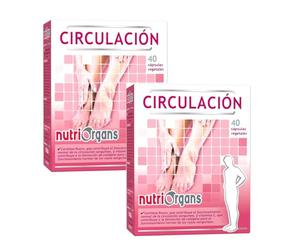 Pack 2 Unidades Nutriorgans Circulación 40 cápsulas