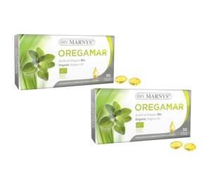 Pack 2 Unidades Oregamar 30 cápsulas | Aceite de Orégano con Aceite de Oliva Virgen Extra | Alta Pureza y Concentración