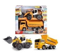 Pack 2 vehículos construcción con luz y Sonidos 28cm (Dickie 3726008)