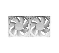 Tacens Anima AF8X2, Kit 2X Ventiladores 80mm, Funcionamiento Ultrasilencioso, Rodamientos FLUXUS, Flujo de Aire Optimizado, Estructura Reforzada Antivibraciones, Rendimiento Térmico Eficiente, Blanco