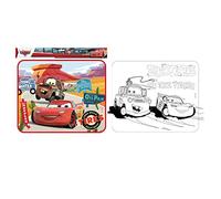 Pack 2 viseras parasoles para coche + lámina colorear de Cars