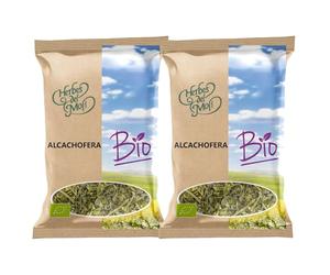 Pack 2 x Alcachofera Hoja Herbes del Molí Bio 25 g (50 g total) - Hojas ecológicas para infusión de sabor herbal y amargo, ideal en tisanas, formato a granel, aromática