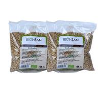 Pack 2 x Cebada en Grano Bionsan Bio 500 g (1 kg total) - Cebada ecológica para cocción, ideal en sopas y guisos, ensaladas y guarniciones, sabor suave, formato ahorro