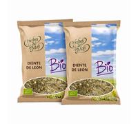 Pack 2 x Diente de León Planta Bio Herbes del Molí 30 g (60 g) | Infusión ecológica de diente de león en planta troceada | Tisana herbal suave sin cafeína