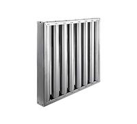 Pack 2 x Filtros REFORZADOS AISI 304 para Campana de Cocina Industrial de Lama en Acero Inoxidable | Medidas ( 490x490x48mm ) | Filtro de Lama en Acero Inoxidable AISI 304 para Campanas de Hostelería