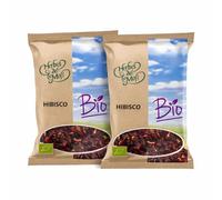 Pack 2 x Hibisco en Flores Bio Herbes del Molí 30 g (60 g) | Infusión ecológica de flor de hibisco | Sabor afrutado sin cafeína para tomar caliente o fría