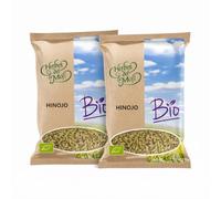 Pack 2 x Hinojo Semillas Bio Herbes del Molí 90 g (180 g) | Semillas ecológicas para infusión y cocina | Sabor anisado y aromático, sin cafeína, ideal para sobremesa
