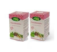 Pack 2 x Infusión de Valeriana Plus Artemis Bio 20 filtros (40 bolsitas) | Tisana ecológica sin teína para la noche | Sabor suave y relajante antes de dormir
