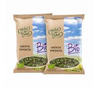 Pack 2 x Menta Piperita Hojas Bio Herbes del Molí 25 g (50 g) | Hojas ecológicas para infusión y cocina | Aroma fresco e intenso, tisana sin cafeína
