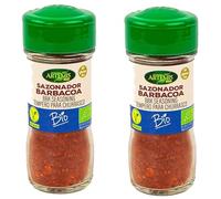 Pack 2 x Sazonador Barbacoa Artemis Bio 28 g (56 g total) - Mezcla ecológica de especias estilo BBQ, sabor ahumado y especiado, ideal para carnes, tofu y verduras, marinados y salsas
