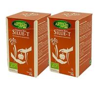Pack 2 x Tisana Siluet T Artemis Bio 20 filtros (40 filtros) - Infusión ecológica en bolsitas, mezcla herbal de sabor suave, ideal para la tarde y después de las comidas, fácil preparación