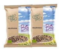 Pack 2 x Valeriana raíz Bio Herbes del Molí 80 g (160 g) | Raíz ecológica a granel para infusión | Tisana herbal sin cafeína, sabor intenso y tradicional
