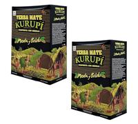 Pack 2 Yerba Mate Kurupí Menta y Boldo 500 g | Total 1 kg | Sabor Refrescante y Digestivo | Yerba Mate Aromatizada Paraguaya | Ideal para Mate y Tereré