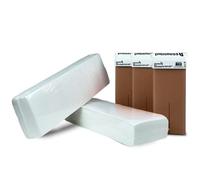 Pack 200 Bandas Depilatorias + 3 Cartuchos de Cera Roll On Chocolate