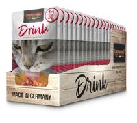 Pack 20X40 Gr - Leonardo Drink. Sopa Para Gatos - Alimento complementario para gatos adultos - Promueve la ingesta de líquidos