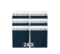 Pack 24 Cartuchos Cera Roll-On Azuleno 100ml - Cera Depilatoria Profesional - Compatible con Calentador Roll-On Estándar - Ideal para Piel Sensible