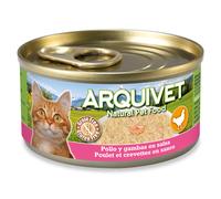 PACK 24 LATAS Pollo en salsa con Gambas 80gr.