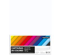 Pack 25 Cartulinas 50x65 cm Blanco JB-002