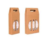 Pack 25 unidades - Estuche negro para 3 botellas aceite