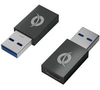 Pack 2x Adaptadores USB-C Hembra - USB-A Macho - CONCEPTRONIC