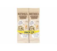 Pack 2x Cacao & Nuts Chocolate Blanco Natruly 50 g | 2 Bolsas de 50 g (Total 100 g) | Cacahuetes Recubiertos de Chocolate Blanco | Snack Crujiente Tipo Conguitos Saludables