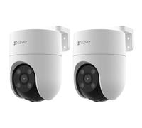 Pack 2x Cámaras IP EZVIZ H8C WIFI con Movimiento Horizontal y Vertical 1080p