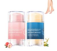 Pack 2x Crema Reparadora para Piel Agrietada,Crema de Manos y Pies Secos,Hidratación Intensa para Grietas,Talones y Codos,Bálsamo Reparador No Graso con Aroma Natural