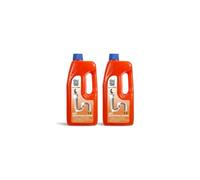 Pack 2x DIA Super Paco Gel Desatascador Tuberías Profesional 1 Litro - Fórmula Potente para Atascos Difíciles - Formato Ahorro Duplo para Hogar y Baño (Total 2Litros)