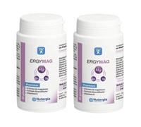 Pack 2x Ergy Mag 90 Cápsulas - Total 180 cápsulas | Nutergia | Complemento Alimenticio con Magnesio, Zinc, Vitamina B y Taurina | Equilibrio Nervioso y Muscular