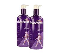 Pack 2x FISIOCREM GEL ACTIVE | 600ml | Preparación Músculos y Ligamentos | Vida cotidiana o ejercicio físico | Crema Masaje | Melaleuca, Árnica, Hypericum Perforatum, Calendula | Formato familiar