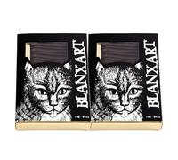 Pack 2x Lenguas de Gato Chocolate Negro 110g | Blanxar | Chocolate Artesano Gourmet | Cacao Seleccionado | Elaborado en España