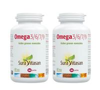 Pack 2x Omega 3/6/7/9, Sura Vitasan, 90 Perlas