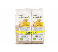 Pack 2x Semillas de Sésamo Triturado Mandolé Bio 175 g | 2 Bolsas de 175 g (Total 350 g) | Sésamo Ecológico Molido | Ideal para Ensaladas, Yogur y Recetas