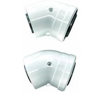 Pack 2x Tubos 45º para Calefactores - BOSCH