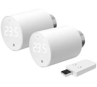 Shelly BLU TRV Gen3 & BLU Gateway Gen3 - Cabezal Termostático Inteligente para Válvula de Radiador, Regulador de Temperature Bluetooth con Pasarela BLE- Wi-Fi, Control Remoto por App