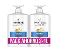 Pack 2x1000ml Pantene Champú Repara y Protege - Nutrición Pro-V con Antioxidantes, Ideal para Pelo Seco y Dañado, Sin Aceites Minerales ni Colorantes