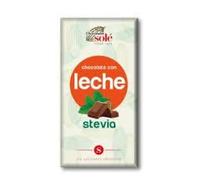 Pack 2x100g Chocolate con Leche | Edulcorado con Stevia | Sin Azúcares Añadidos (S/A) | Selección BIO | Sin Gluten (SG) | Textura Fundente