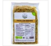 Pack 2x250g Fideos Finos con Verduras | Selección BIO | Sémola de Trigo Duro Enriquecida | Cocción Ultra Rápida | Certificación Ecológica | Calidad Vegana