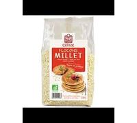 Pack 2x350g Copos de Mijo | Selección BIO | Cereal Integral Laminado | Calidad Vegana | Propiedades Alcalinizantes | Naturalmente Sin Gluten | Textura Suave y Ligera